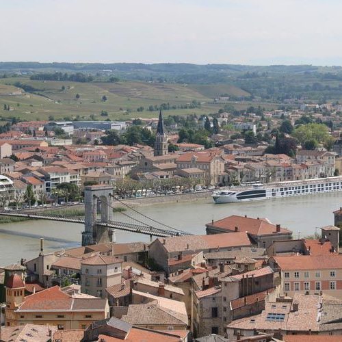 Tournon, France, Rhone River