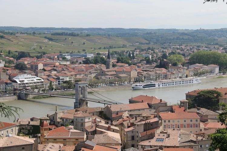 Tournon, France, Rhone River