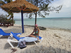 Idyllic Beach in the Bahamas