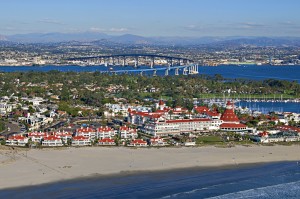 Hotel Del Coronado Arial View