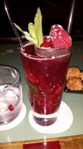 One of the freshest and most delicious drinks I have ever had - Dusan Jocic, assistant bar manager, made it specially for me